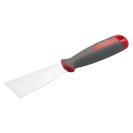 Stainless Steel Paint Knife with Plastic Handle - 7 cm