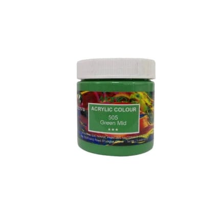 Mid Green Acrylic Color Maries 250ml