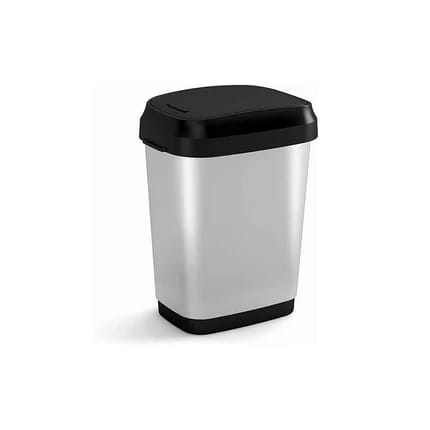 25L Trash Bin with Swing Lid