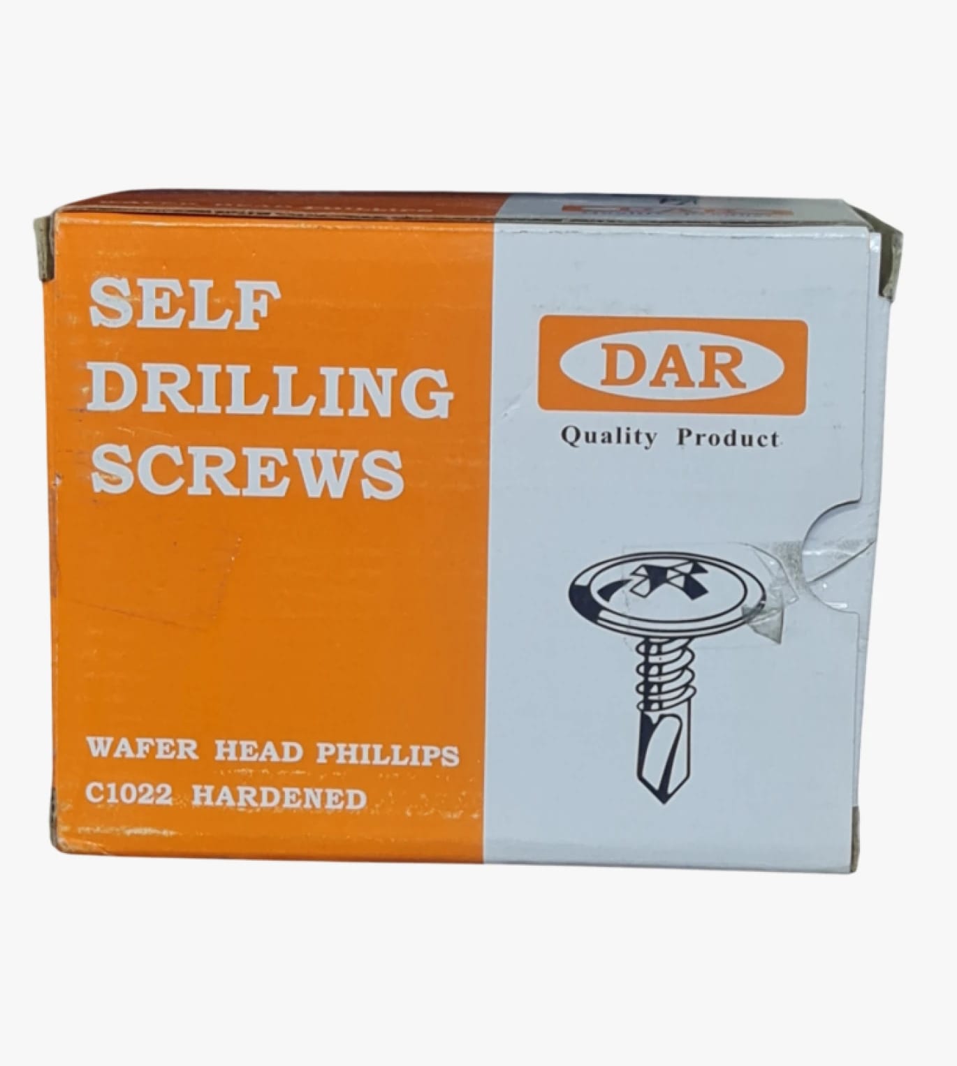 DAR Self-Drilling Screws, Wafer Head Phillips Design, for Professionals Seeking Durability and Quality