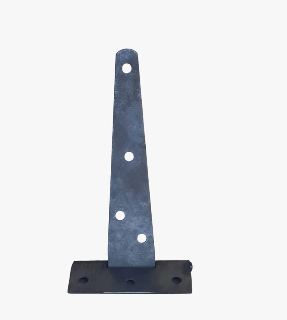 Metal T-Hinge Door Gate with Decorative Design for Interiors and Exteriors, Ideal for Homes and Gardens