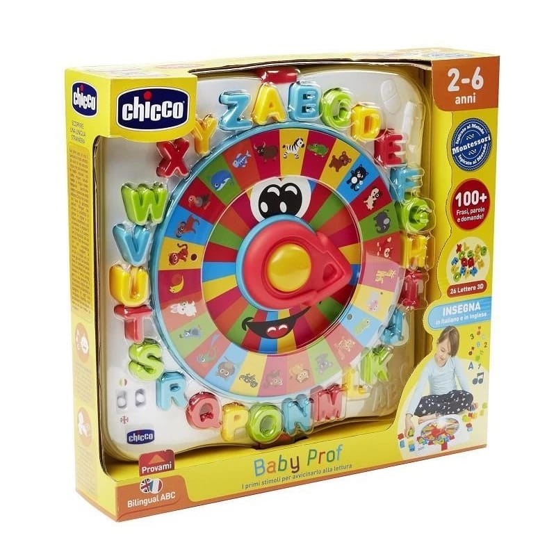 Chicco Baby Prof Bilingual ABC Educational Toy for Kids