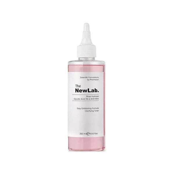 The NewLab Glycolic Acid 5% & AHA + BHA Clarifying Toner 250ml