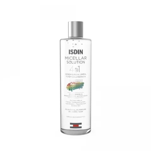 ISDIN 4-in-1 Micellar Solution Makeup Remover, 400ml