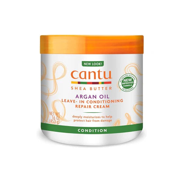 Cantu Argan Oil Leave In Conditioning Repair Cream 453g argan oil hair repair cream