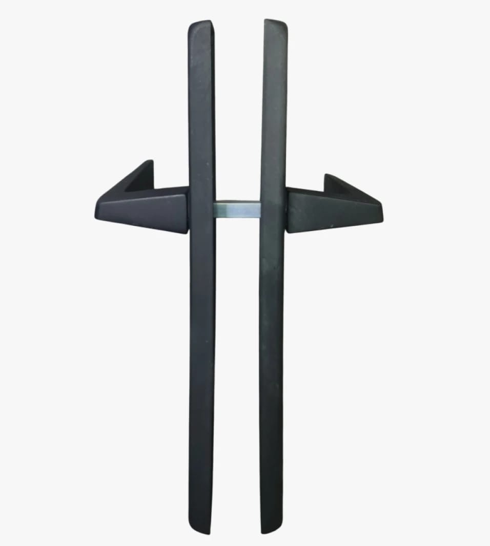 YLF Interior Door Handle, Modern Long Minimalist Design, Ideal for Home Doors in Residential Settings, With Lock