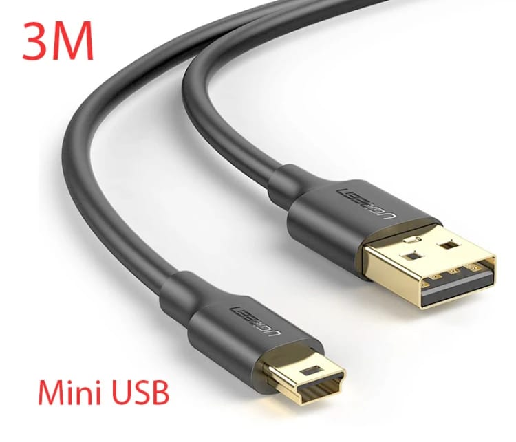 وصلة UGREEN USP 2.0AMale to Mini 3M