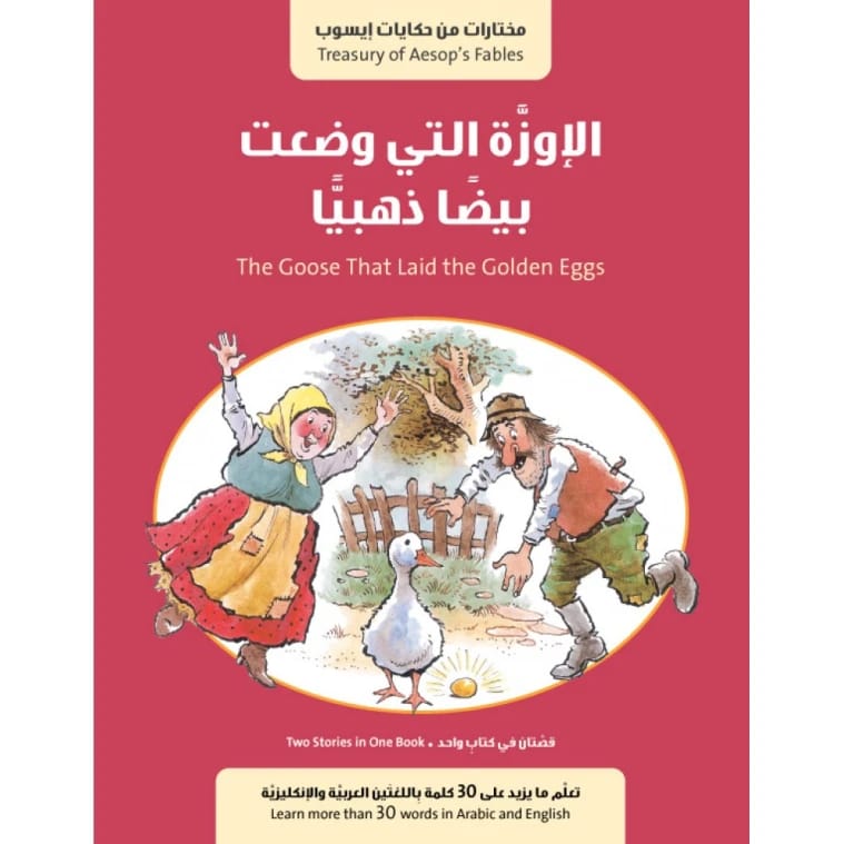The Story of the Goose That Laid Golden Eggs and the Eagle and the Man by Val Biro