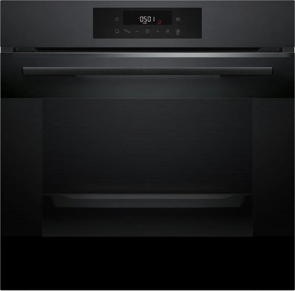BOSCH HJG852YT0T Built In Electric Oven 60cm Series 6 76L Full Black