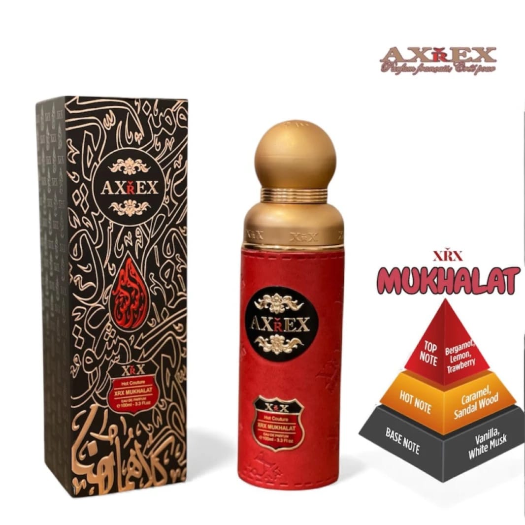 AXREX Exotic Fragrance for Men and Women with Warm and Sensual Blend, Combining Arabic Essence and Distinctive Oriental Notes