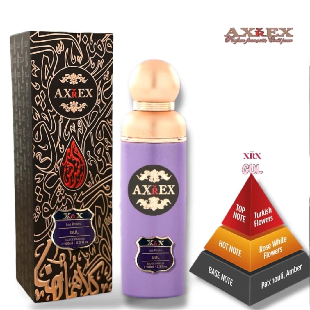 Axrex Perfume for Men and Women, Elegant Design, Rich Fragrance, Perfect for All Occasions and Seasons.