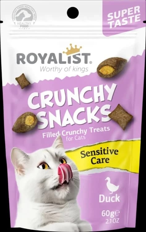 Roylist Duck-Flavored Crunchy Cat Treats