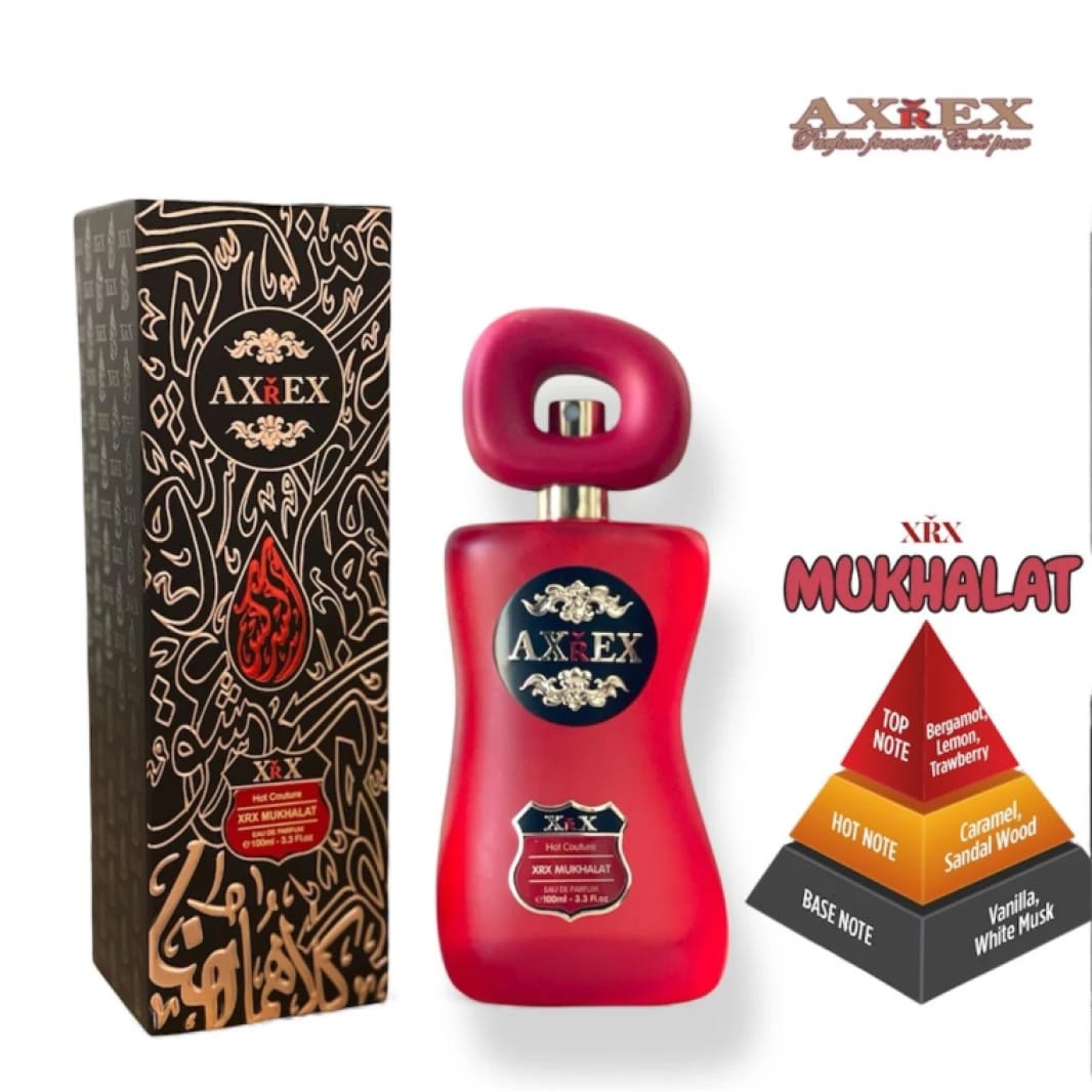 AXREX Premium Unisex Perfume with Exquisite Mukhalat Design, Captivating Everyone with a Classic, Irresistible Fragrance