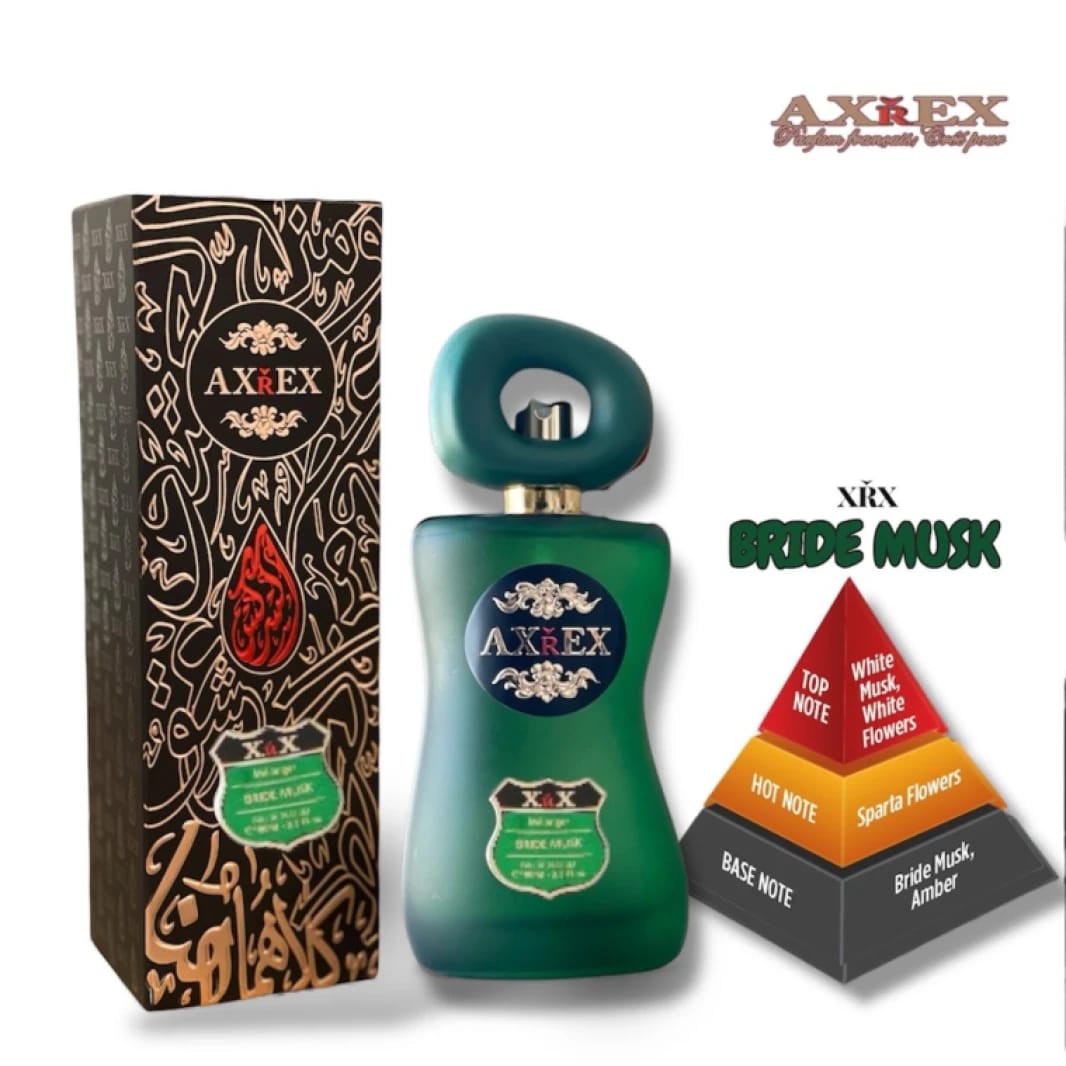 AXREX Bride Musk Perfume for Women with Luxurious Design and Enchanting Fragrance for a Long-lasting Aroma