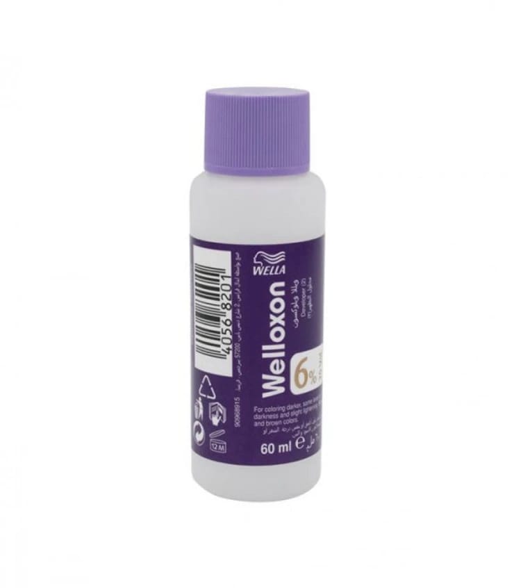 Wella Welloxon Developer 6% 60ml for Hair Lightening and Coloring