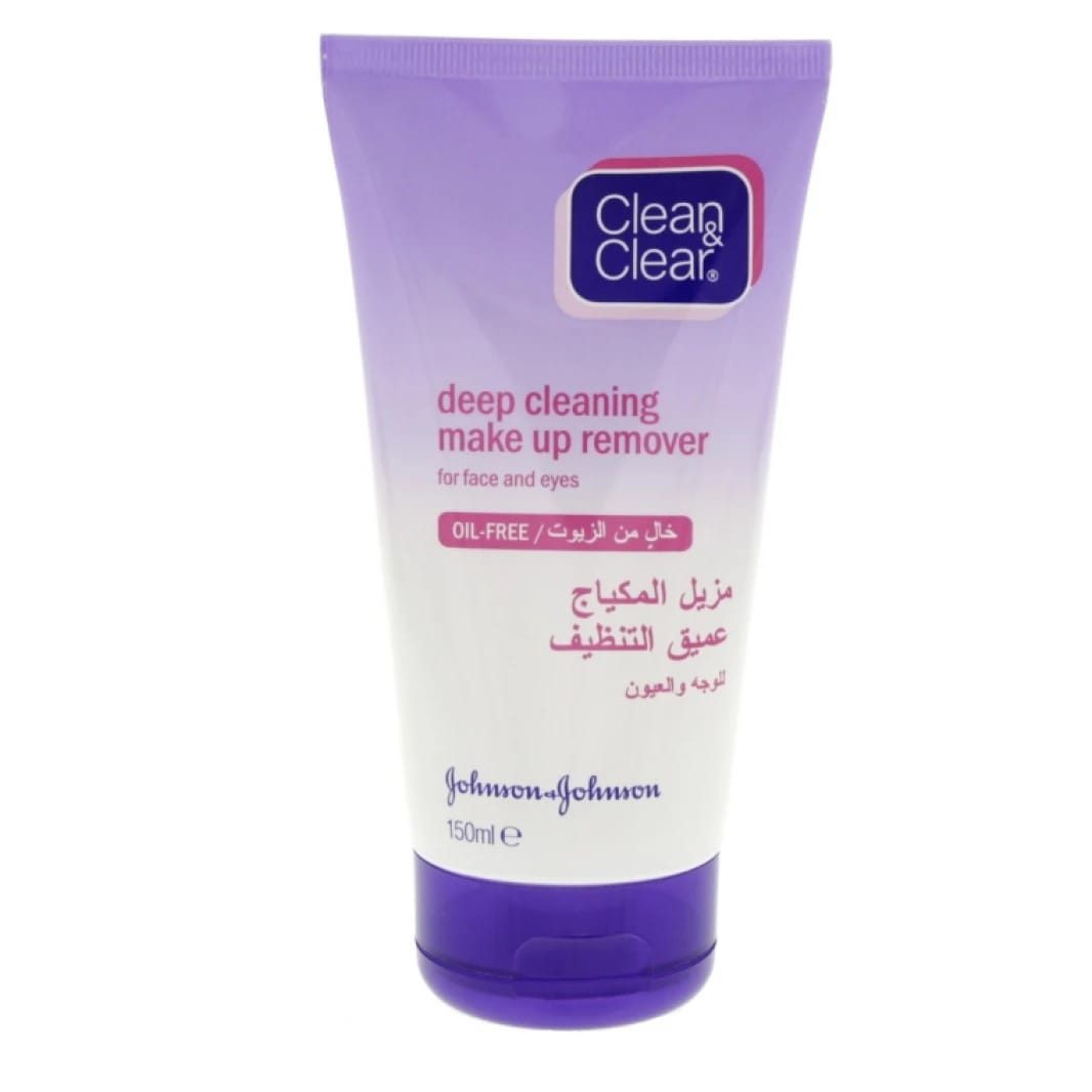 مزيل المكياج Clean & Clear Deep Cleaning Make Up Remover 150ml