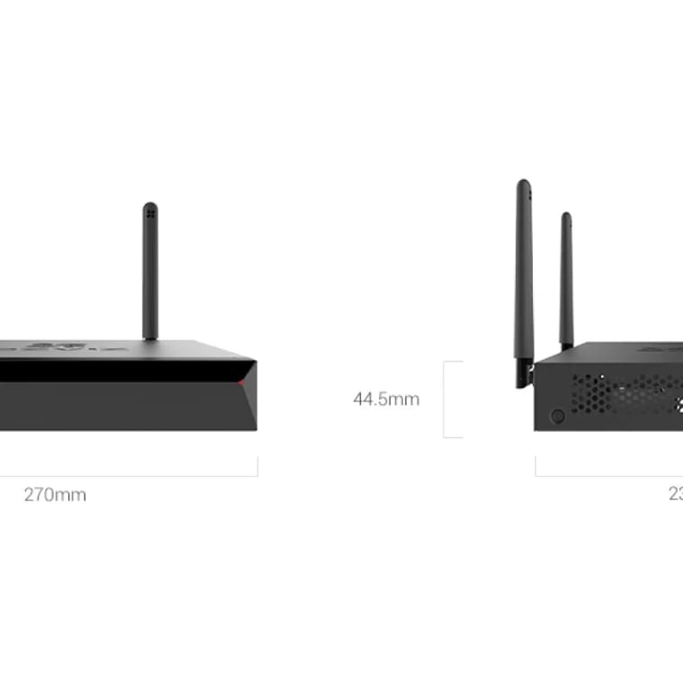EZVIZ X5S-8 بورت – جهاز تسجيل الفيديو الشبكي اللاسلكي 8 قنوات (NVR)