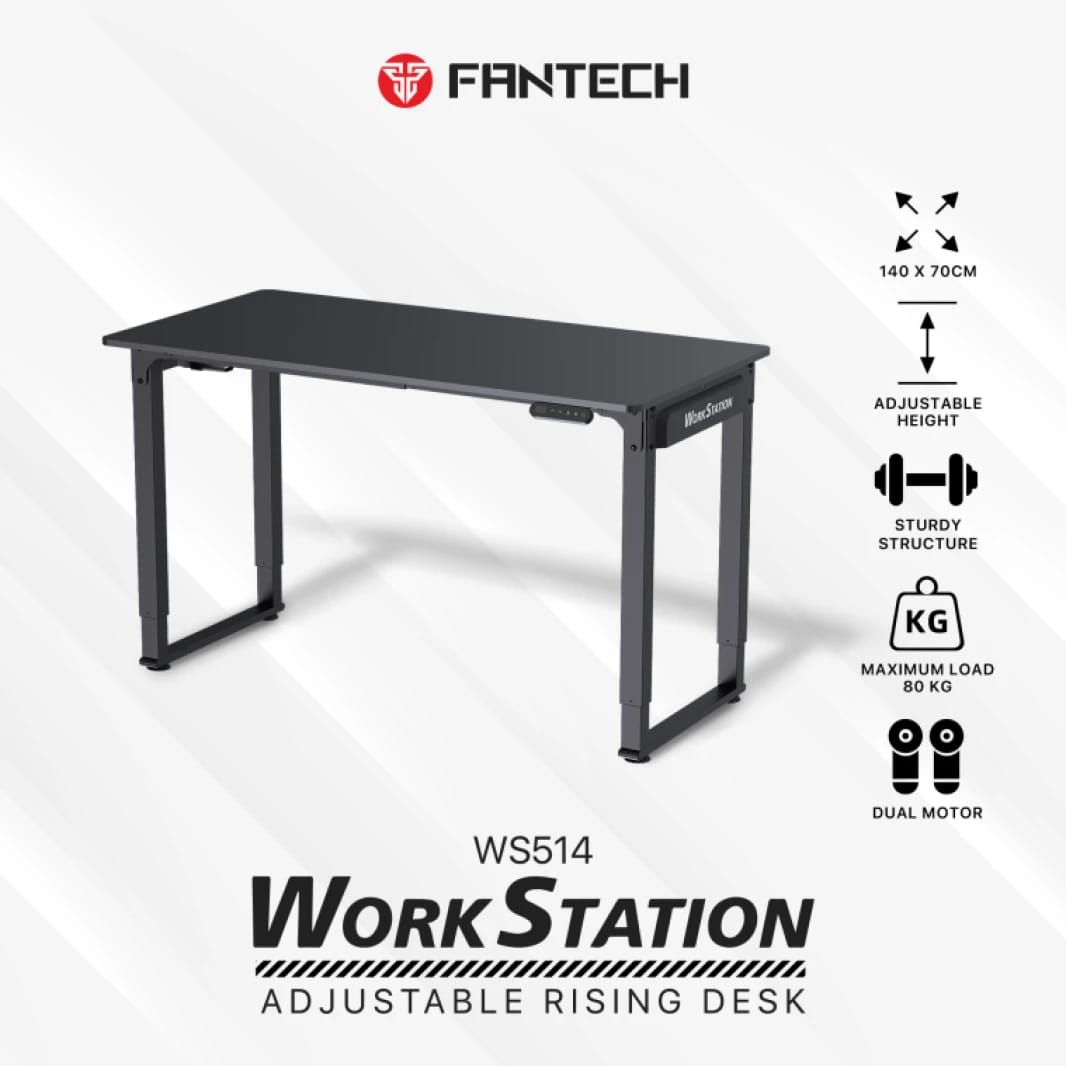 طاولة ألعاب قابلة للارتفاع Fantech Workstation Ws514