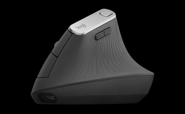 Logitech Mx Vertical Ergonomic Wireless Mouse Black