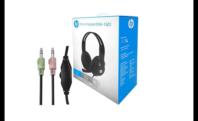 Hp Dhh 1601 Wired Stereo Headset 2 Pin