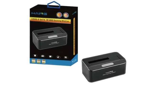 Haing Hi 0560 U3d USB 3.0 HDD Docking Station SATA III