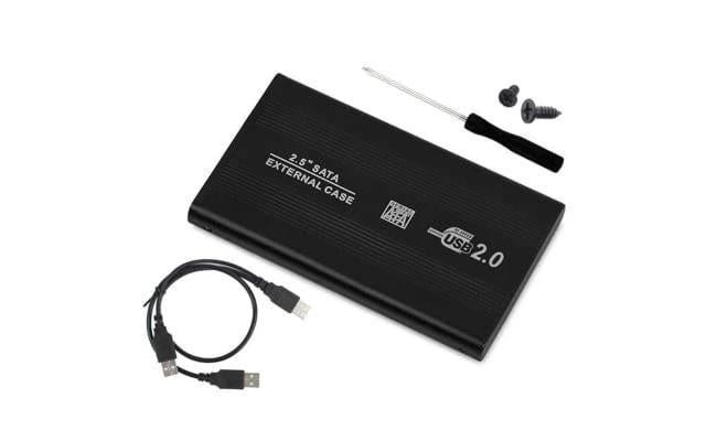 2.5 Inch Sata To Usb 2.0 External Hard Drive Enclosure Case