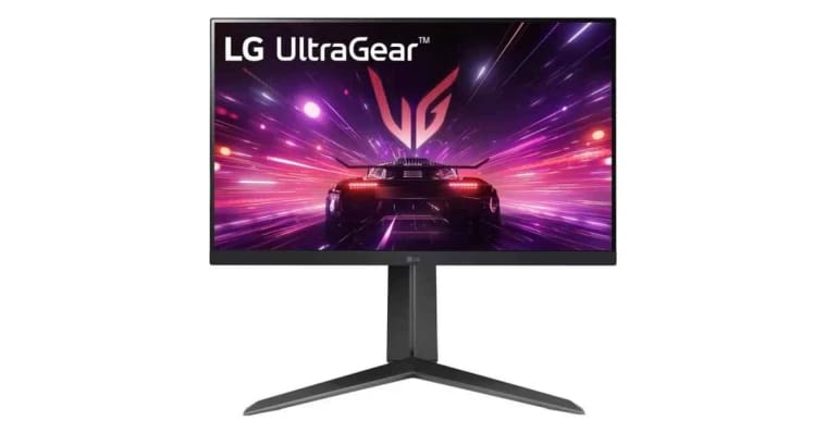 LG 24GS65F-B 24 Inch UltraGear™ FHD 180Hz 1ms HDR10 NVIDIA® G-SYNC® Compatible IPS Gaming Monitor with Adjustable Stand