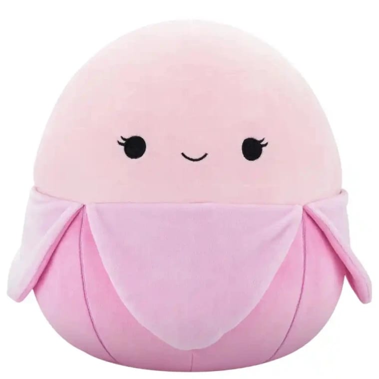 Medium Plush 12" Squishmallows Lexlex - Pastel Pink Banana