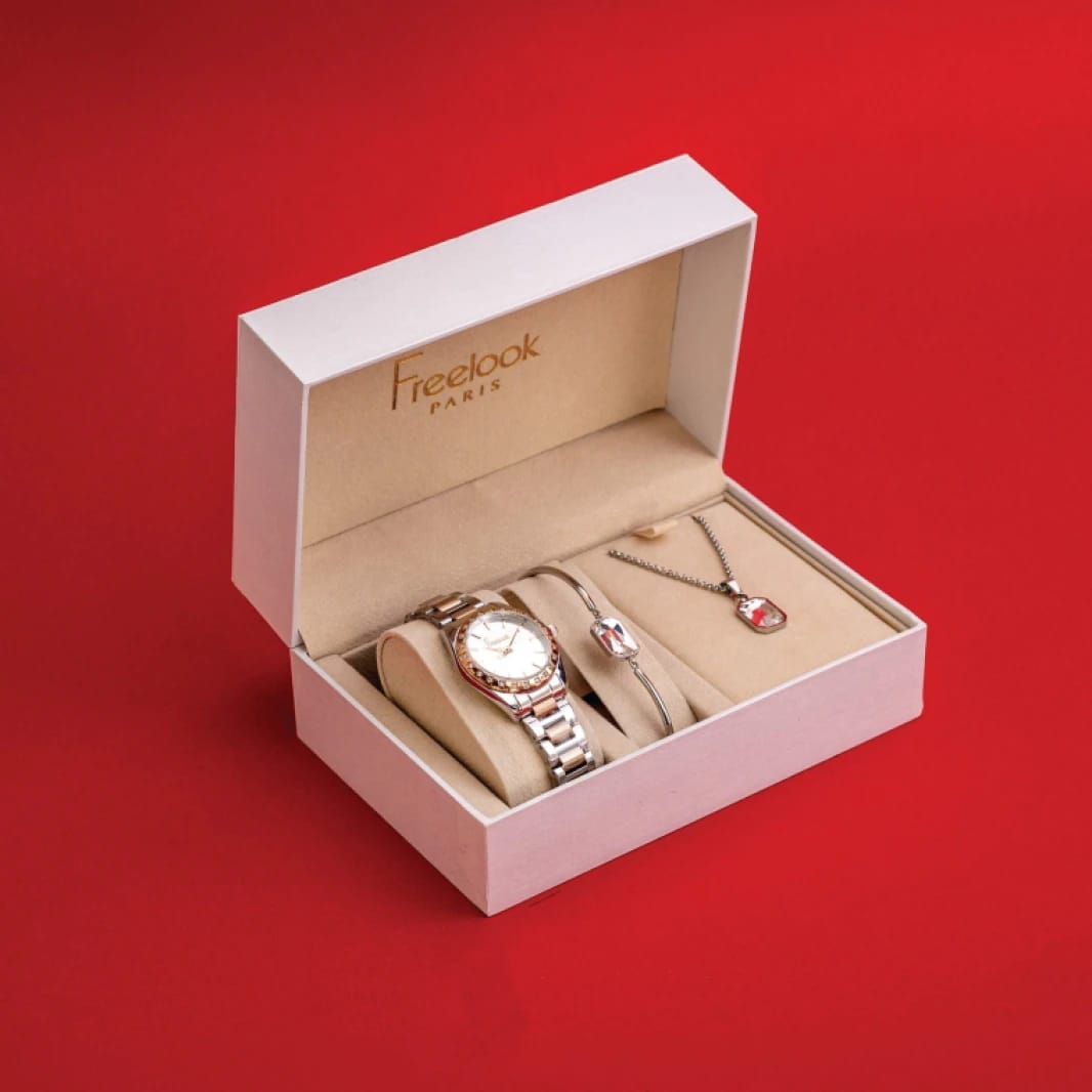 FREELOOK FL.1.10400-4 WOMEN'S WATCH - GIFT SET