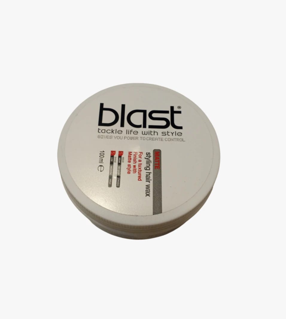 Blast Styling Hair Wax Matte Finish for Women and Men to Achieve the Perfect Look with Confidence