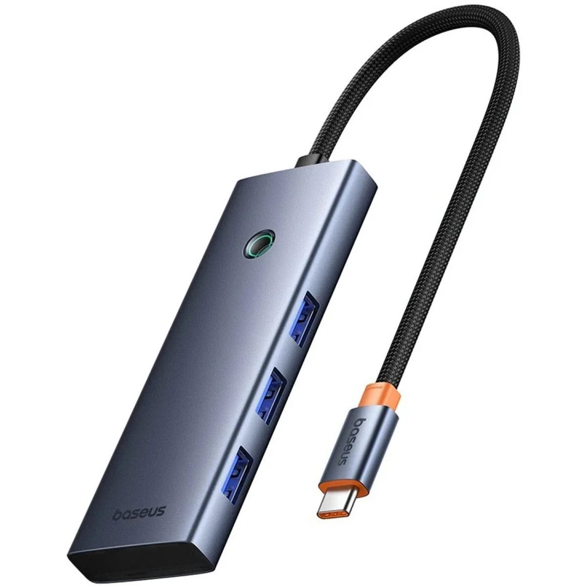 Baseus UltraJoy Series 7-Port HUB Docking Station (Type-C to HDMI 4K@60Hz*1 + VGA*1 + USB 3.0*4 + PD*1) - Space Grey