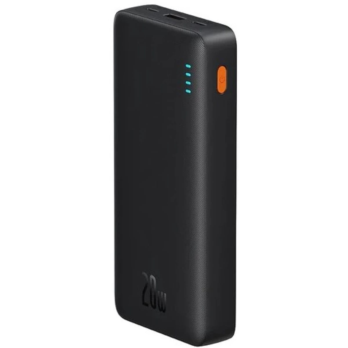 Baseus Airpow Fast Charge Power Bank 20000mAh 20W Cluster Black (With Simple Series Containing universal USB to Type-C 50cm Black)