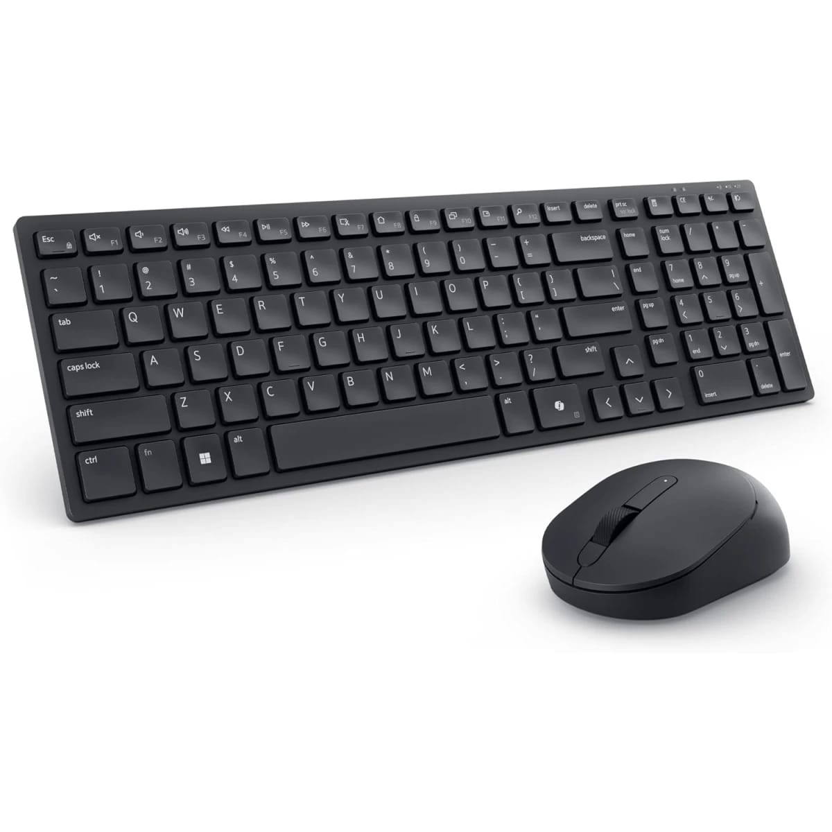 Dell Pro KM5221W Wireless Keyboard & Mouse Durable & Secure up to 4000 DPI Mouse Programmable Keys 36 Month Battery Arabic / English