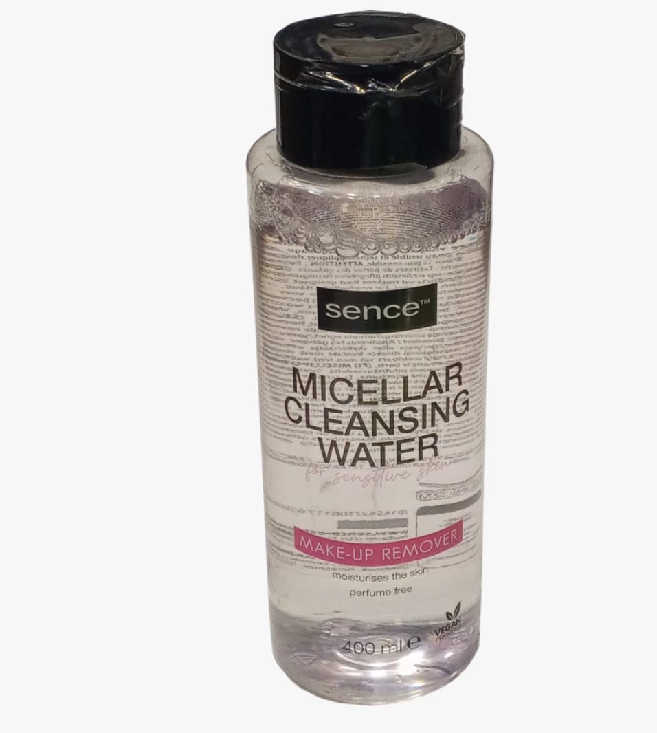 Sence Micellar Cleansing Water Makeup Remover for Sensitive Skin Fragrance-Free 400 ml