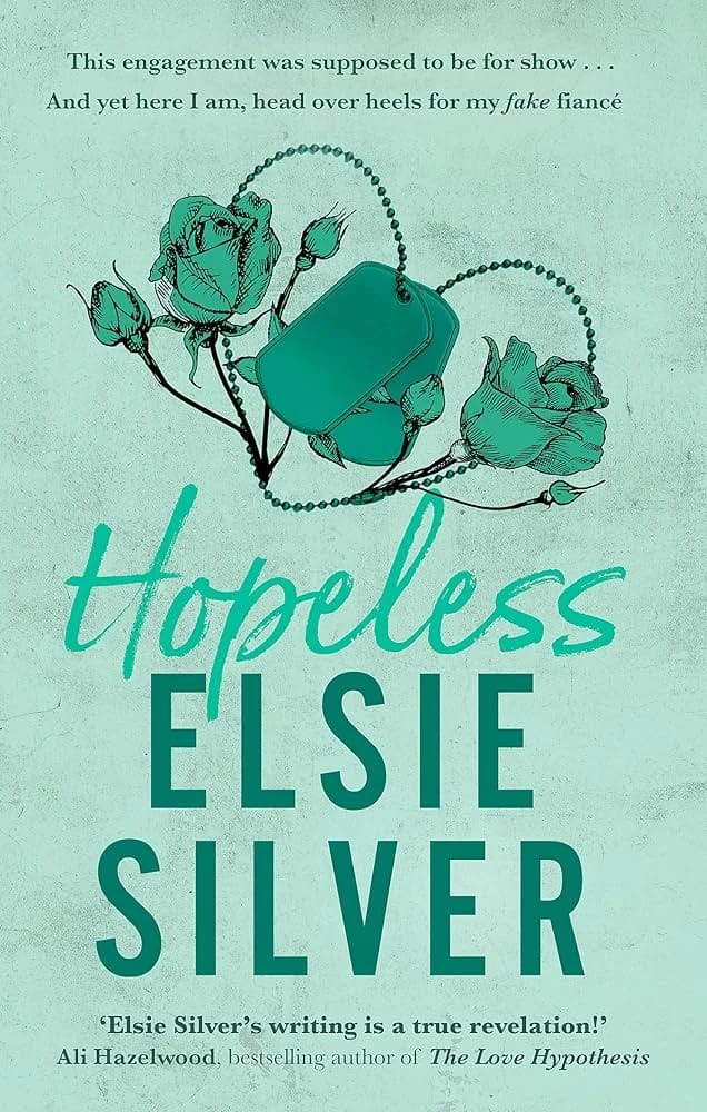 Romantic and Intriguing Book: 'Hopeless' by Elsie Silver, an Enthralling Novel for Fans of Romantic Literature and Poetic Stories.