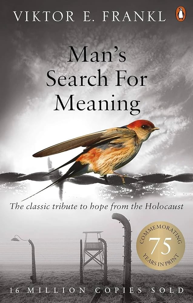 كتاب البحث عن معنى الرجل فيكتور فرانكل معالجة شاملة للأمل والمغزى للقراء المهتمين بالفلسفة والنفس البشرية