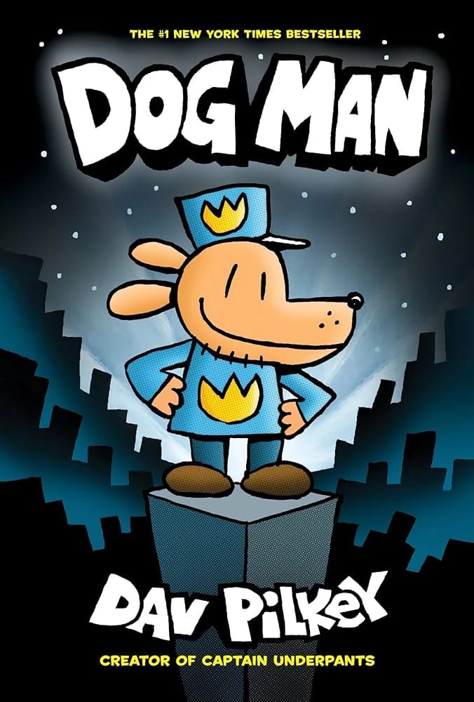 Dog Man Comic Book for Kids by Dav Pilkey, Exciting and Entertaining Graphic Novel Series for All