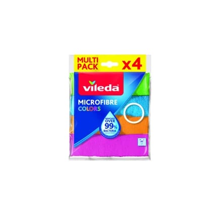 VILEDA MICROFIBER TOWEL 4PCS