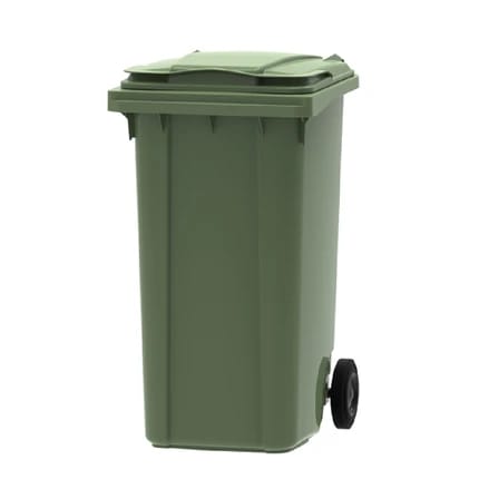 120 liter waste container with wheels 97 * 55 * 48 cm