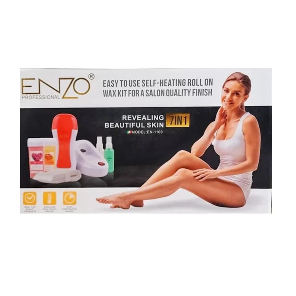 Enzo Italy EN-1103 7 in 1 Roll-On Wax Hair Removal