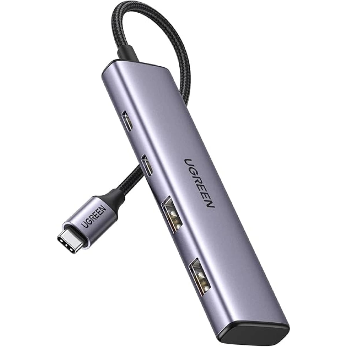 UGREEN-35999 6 in 1 USB-C to HDMI 4K @ 60Hz + 2x USB-A 3.2 + 2x USB 3.2 C + PD Power Converter 100W