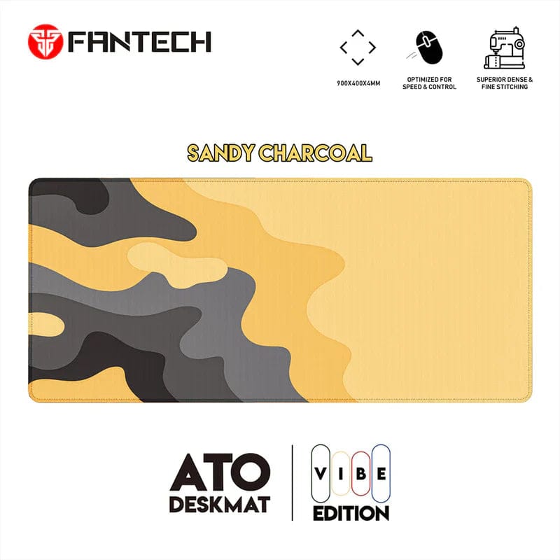 Fantech Ato Mp905 Vibe Edition Desk Mat - Sandy Charcoal Mousepad