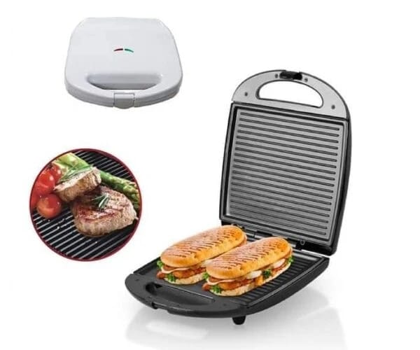 Electric Grill for Meat, Chicken, Steak, and Sandwiches