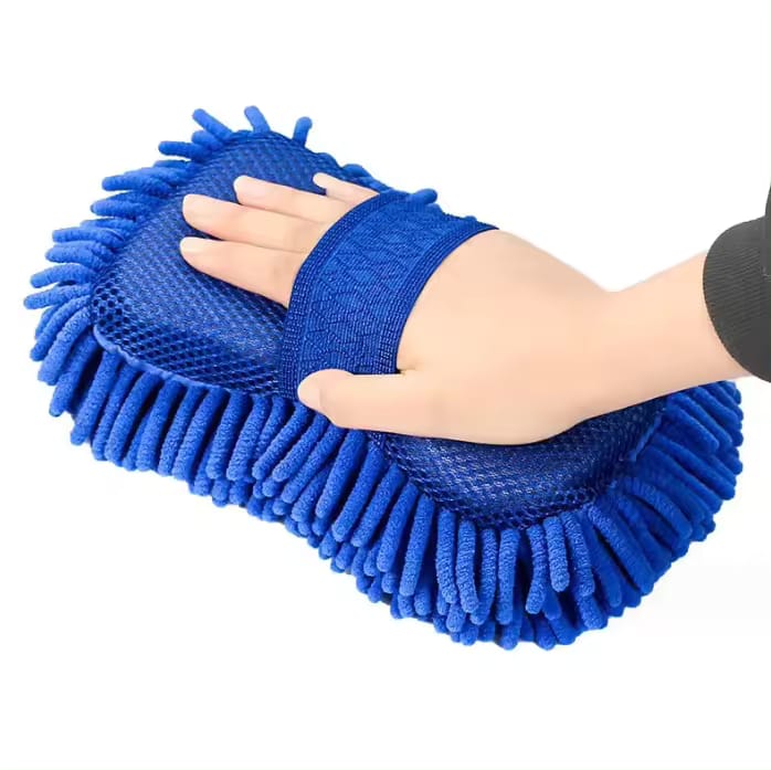 Microfiber washing sponge