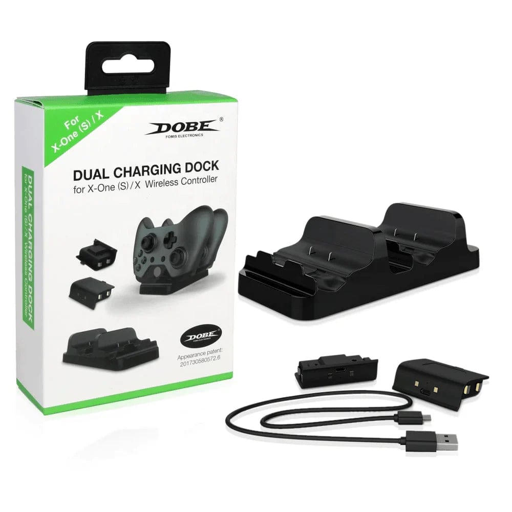 قاعدة شحن مزدوجة لجهاز تحكم Xbox One من Dobe