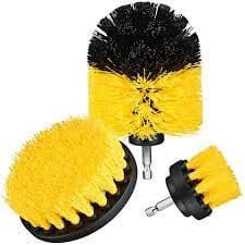 Drill cleaning brush set, 3 pieces