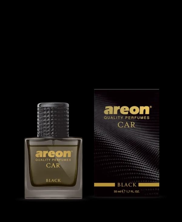 معطر هواء فاخر للسيارة باللون الأسود