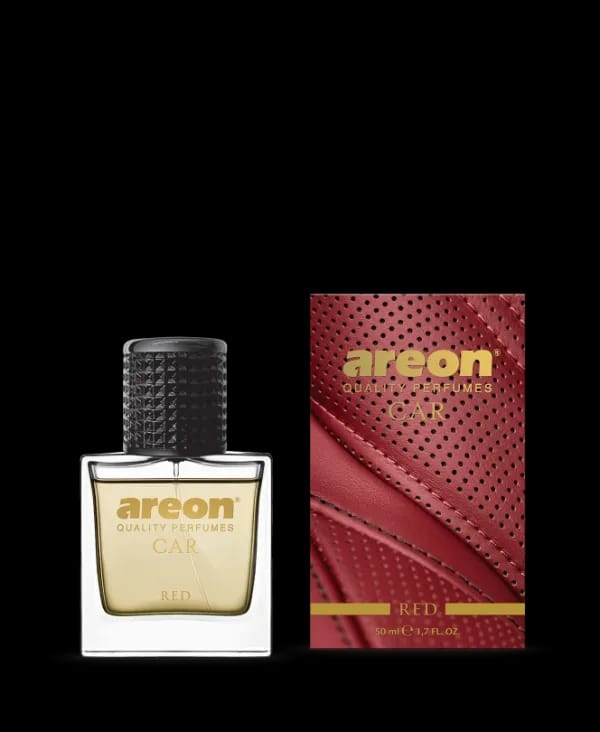 Red luxury car air freshener