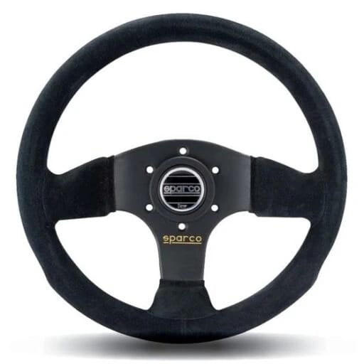 Sparco Black Suede Steering Wheel