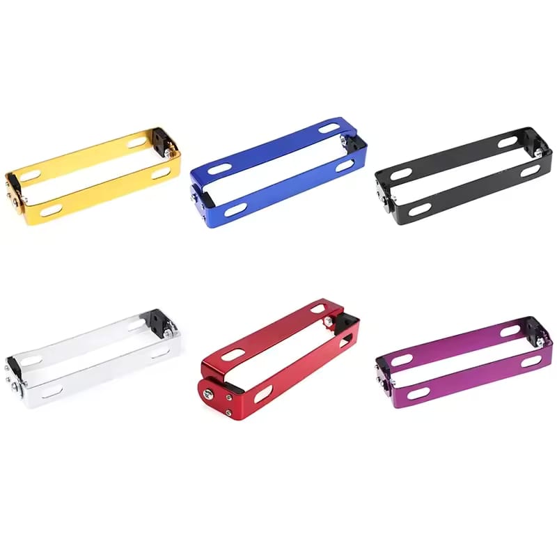 Colorful mobile bike number base